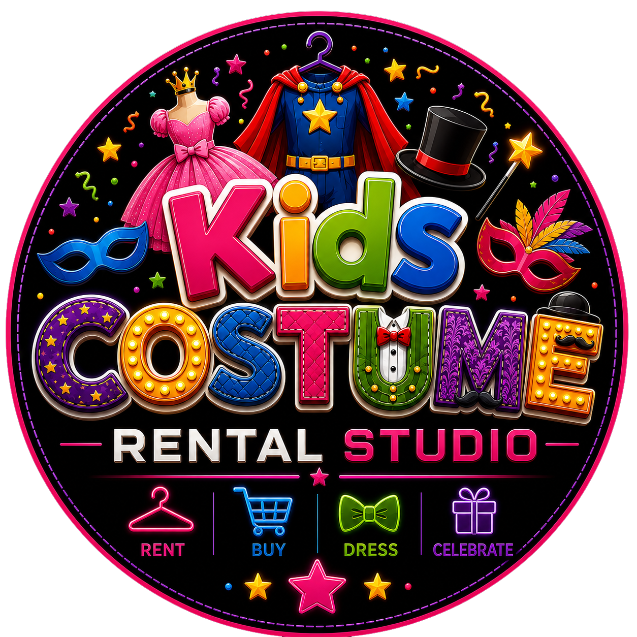 Kids Costume Rental Studio logo